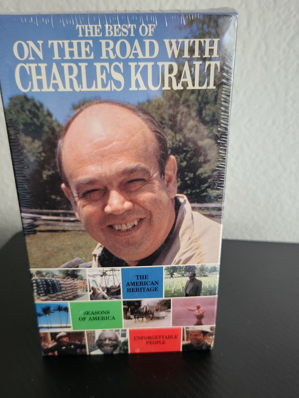 CBS Video VINTAGE VHS Box Set On The Road With Charles Kuralt Three VHS Tapes